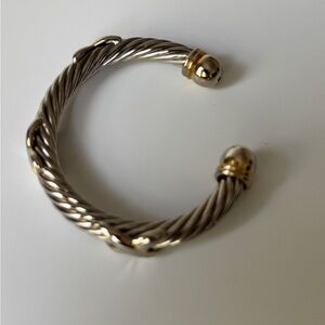 Chunky X Cuff Bracelet